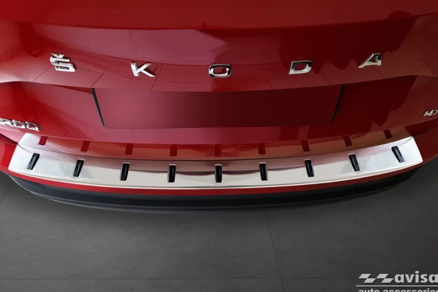 Lastskydd Hybrid Rostfri metall Skoda Karoq 2022->