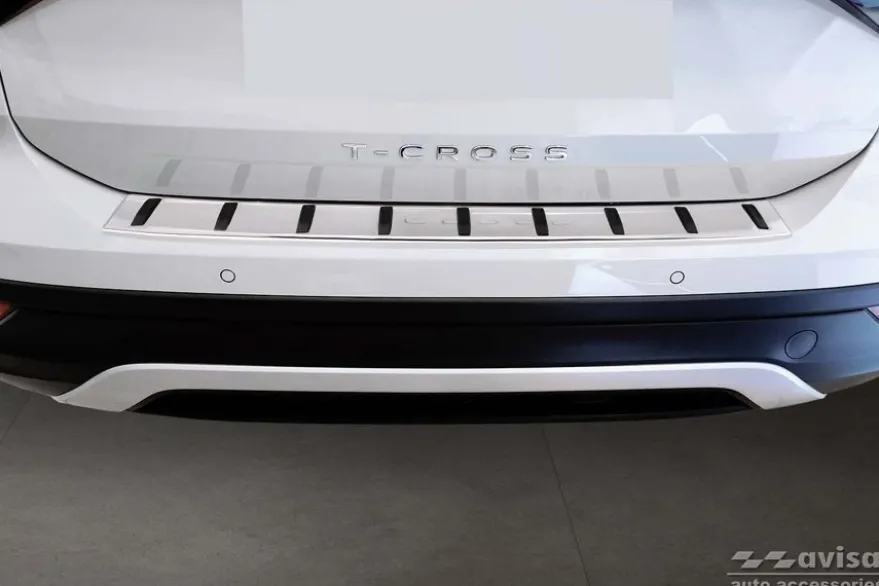Lastskydd Hybrid Rostfri Metall VW T-Cross 2018->