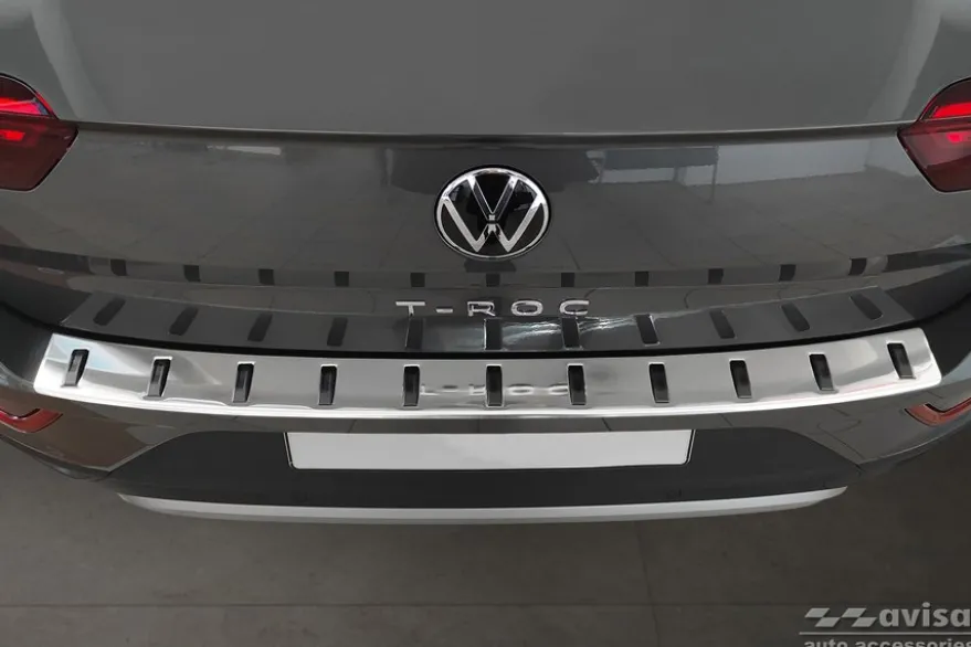 Lastskydd Hybrid Rostfri metall VW T-ROC 2017->