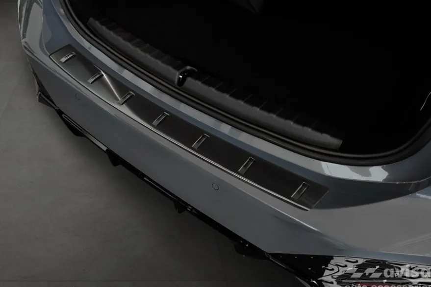 Lastskydd Hybrid Rostfri Svart metall Bmw 2-Serie Active Tourer II U06 M-Paket 2021->