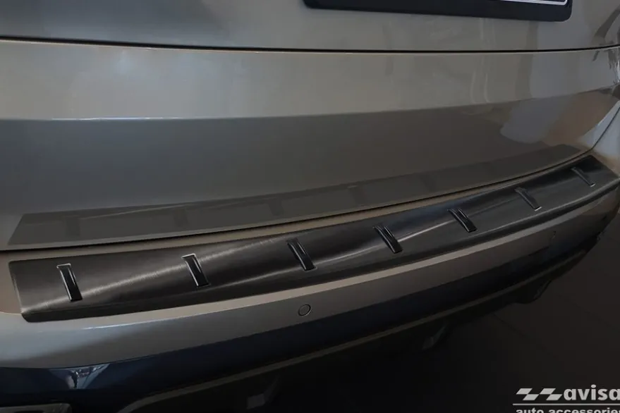 Lastskydd Hybrid Rostfri Svart metall Bmw X5 G05 M-Paket 2018->