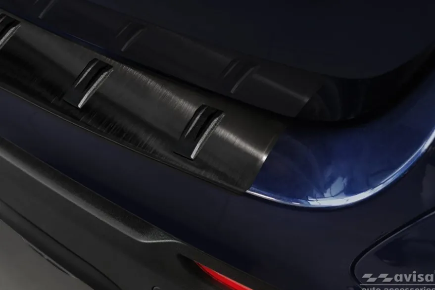 Lastskydd Hybrid Rostfri Svart metall Mercedes GLC X253 2015-2022