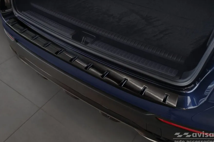 Lastskydd Hybrid Rostfri Svart metall Mercedes GLC X253 2015-2022