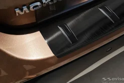 Lastskydd Hybrid Rostfri Svart metall Opel Mokka X 2016-2020