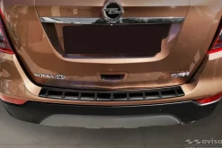 Lastskydd Hybrid Rostfri Svart metall Opel Mokka X 2016-2020
