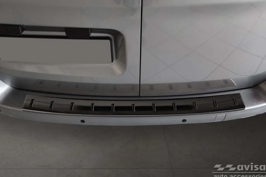 Lastskydd Hybrid Rostfri Svart Metall Opel Zafira Life 2019->