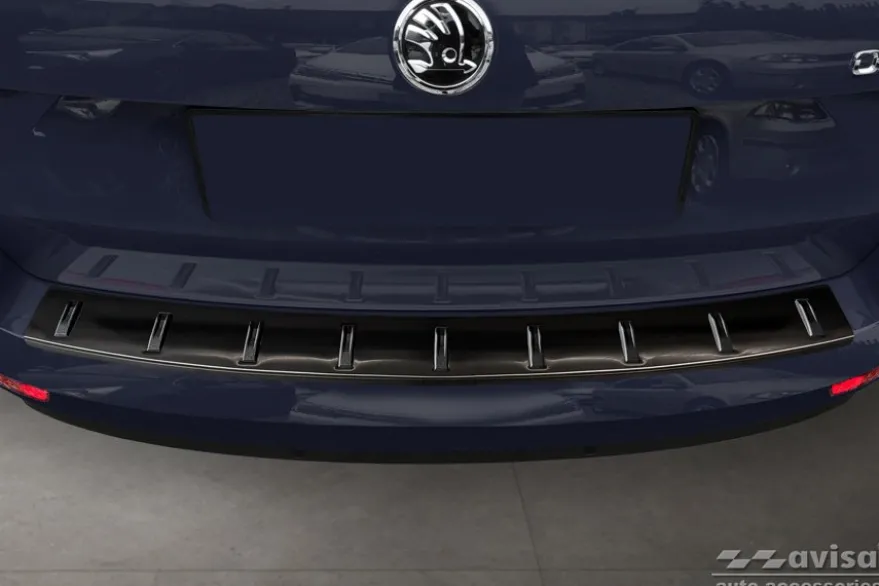 Lastskydd Hybrid Rostfri Svart metall Skoda Octavia III 5E Kombi 2017-2020