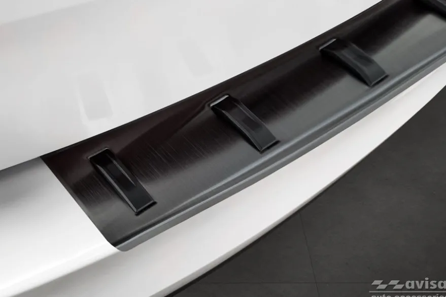 Lastskydd Hybrid Rostfri Svart metall Skoda Octavia III Kombi 2013-2016
