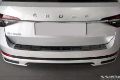 Lastskydd Hybrid Rostfri Svart Metall Skoda Superb III Kombi SCOUT III 2015->