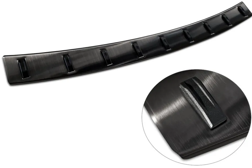 Lastskydd Hybrid Rostfri Svart metall VW Golf VII Hatchback 2012-2019