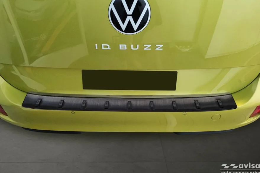Lastskydd Hybrid Rostfri Svart metall VW ID.BUZZ 2022->