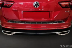 Lastskydd Hybrid Rostfri Svart metall VW Tiguan II 2015-2024