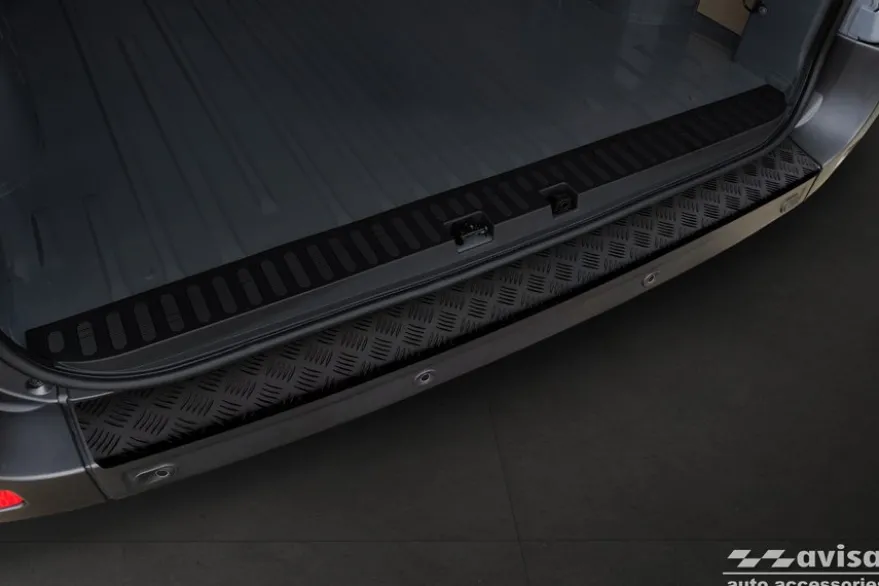 Lastskydd Mattsvart Aluminium Durkplåt Nissan Nv400 2010->