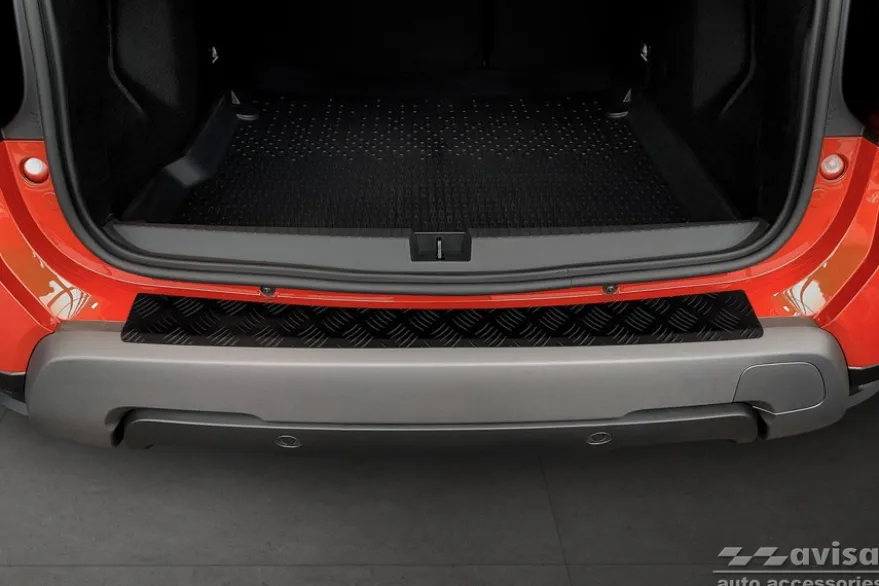 Lastskydd Mattsvart Aluminium Durkplåt till Dacia Duster II 2018-2024