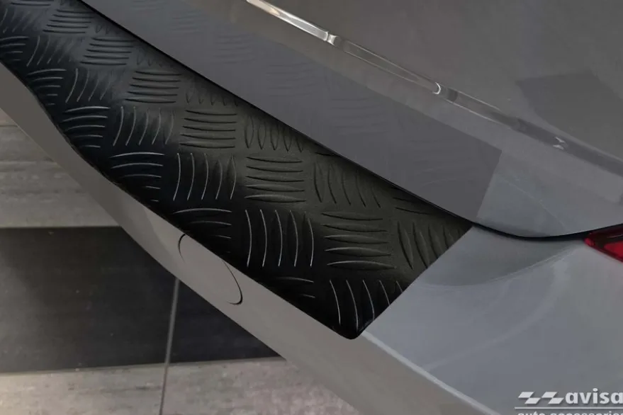 Lastskydd Mattsvart Aluminium Durkplåt till Ford Transit Custom II 2023->