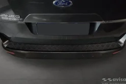 Lastskydd Mattsvart Aluminium Durkplåt till Ford Transit / Tourneo Connect II 2014-2022