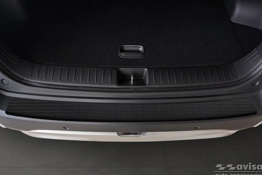 Lastskydd Mattsvart Aluminium Durkplåt till Kia Sportage V 2021-2025