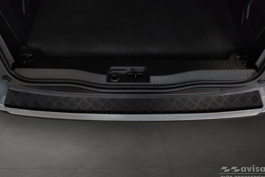 Lastskydd Mattsvart Aluminium Durkplåt till Mercedes Citan II W420 2021->