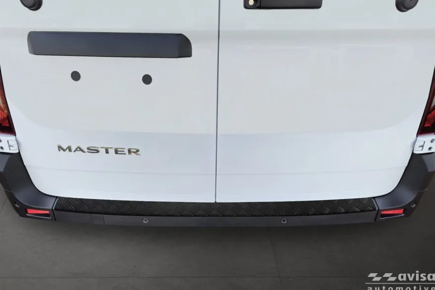 Lastskydd Mattsvart Aluminium Durkplåt till Renault Master IV 2024->