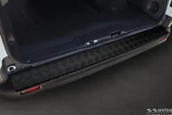 Lastskydd Mattsvart Aluminium Durkplåt till Renault Trafic III 2014-><noscript><img width=