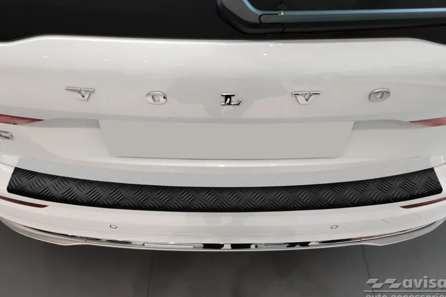 Lastskydd Mattsvart Aluminium Durkplåt till Volvo XC60 II 2017->