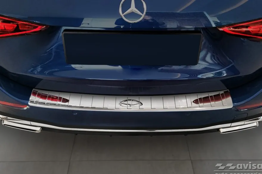 Lastskydd Rostfri Blank Metall Mercedes C-Klass S206 Kombi AMG-Paket 2021->