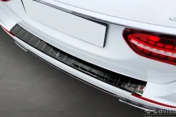 Lastskydd Rostfri Blank Svart Mercedes E-Klass S213 Kombi 2016->