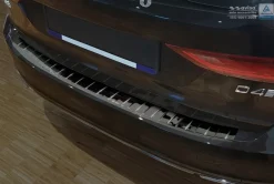 Lastskydd Rostfri Blank Svart Metall Volvo V90 2016->
