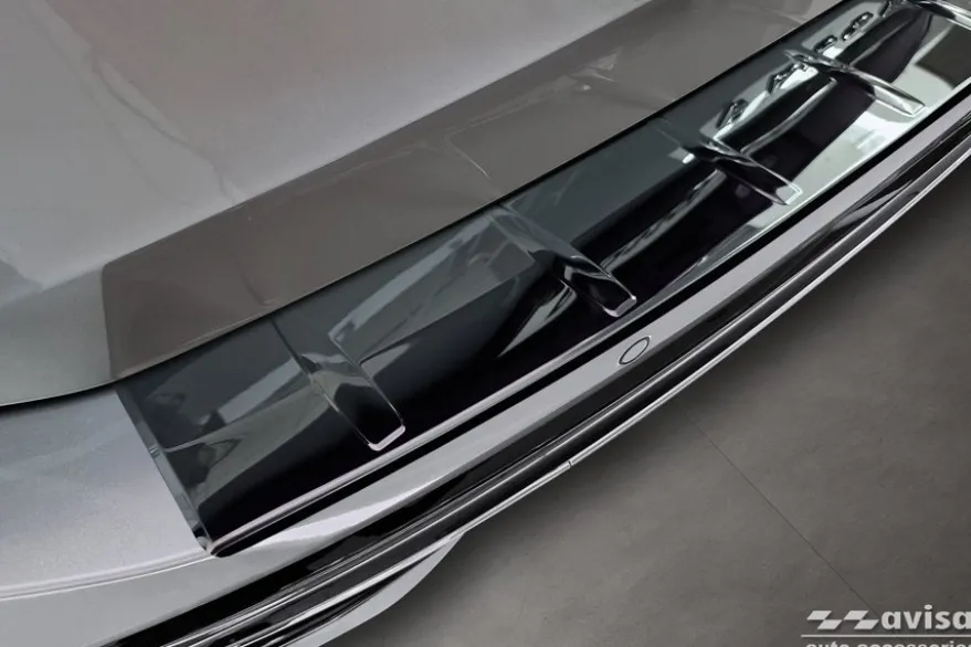 Lastskydd Rostfri Blank Svart Metall VW Passat B9 Variant 2024->