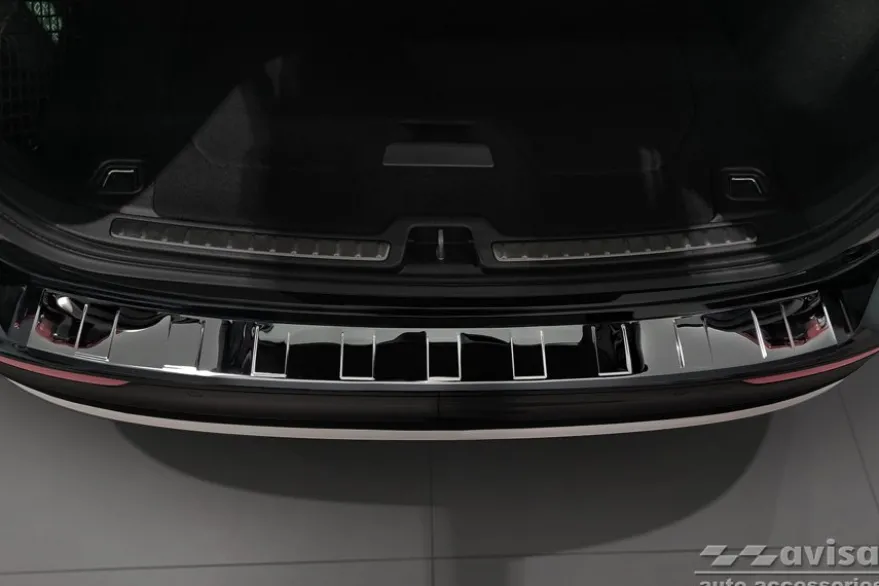 Lastskydd Rostfri Blank Svart Volvo V60 II 2018->