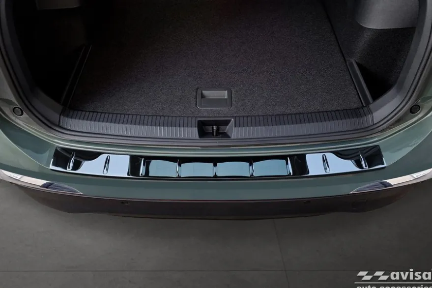 Lastskydd Rostfri Blank Svart VW Tiguan III 2024->