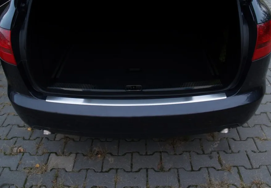 Lastskydd Rostfri Borstad Metall Audi A6 (C6/4F) Avant/Kombi/S-Line/Allroad (EJ RS/S6) 11.2004-8.2011