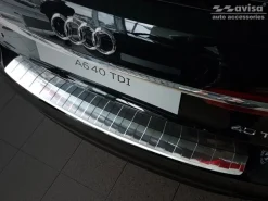 Lastskydd Rostfri Borstad Metall Audi A6 C8 V Avant 2018-2025