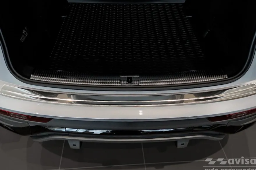 Lastskydd Rostfri Borstad Metall Audi Q5 Sportback 2020->