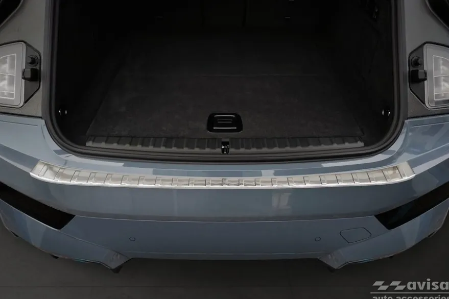 Lastskydd Rostfri Borstad Metall Bmw iX I20 2021->
