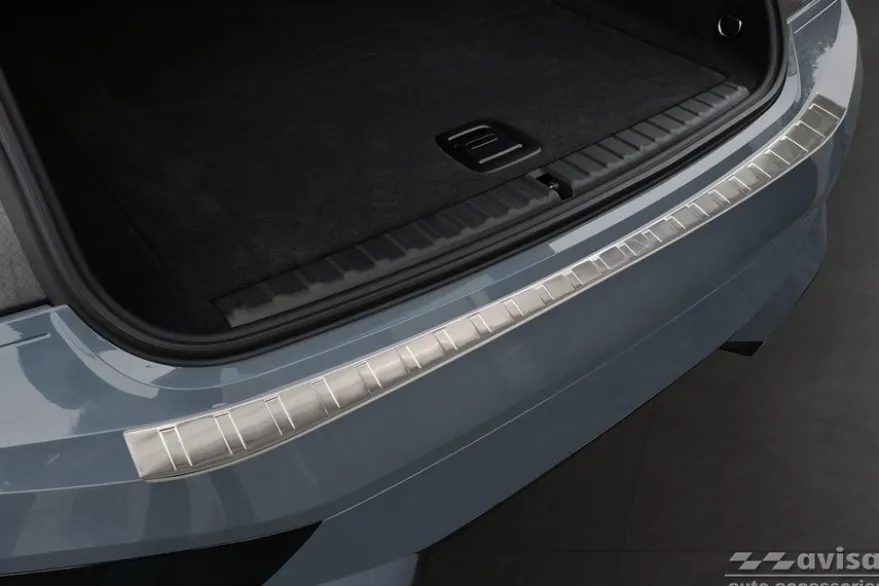 Lastskydd Rostfri Borstad Metall Bmw iX I20 2021->