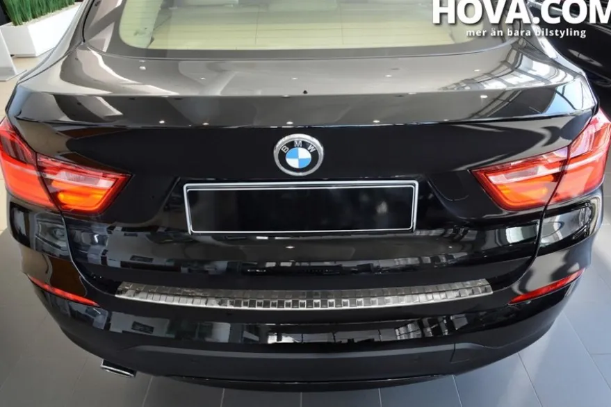 Lastskydd Rostfri Borstad Metall BMW X4 F26 2014->