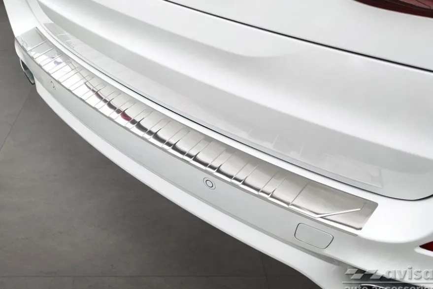 Lastskydd Rostfri Borstad Metall Bmw X5 F15 2013-2018