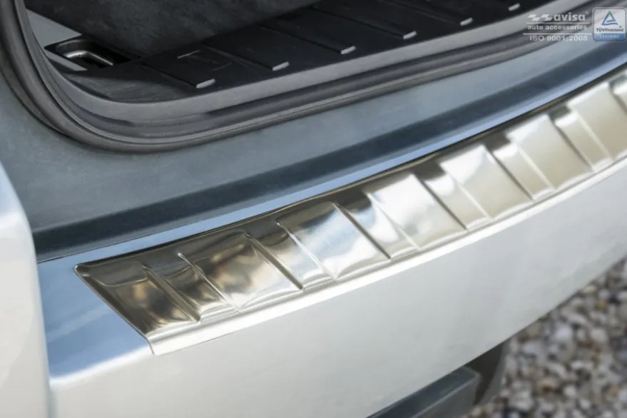 Lastskydd Rostfri Borstad Metall BMW X3 I E83 2006-2010