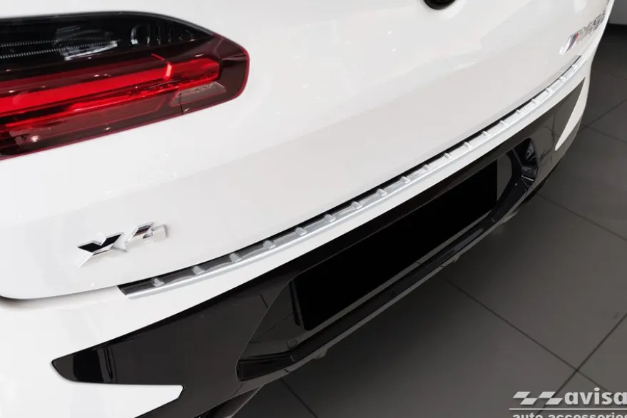 Lastskydd Rostfri Borstad Metall Bmw X4 II G02 M-paket 2021->