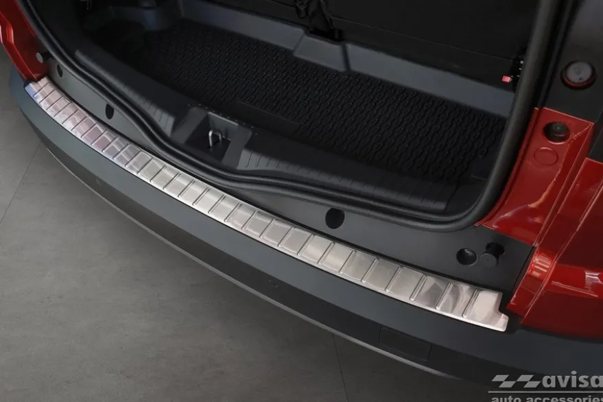 Lastskydd Rostfri Borstad Metall Dacia Jogger 2021->