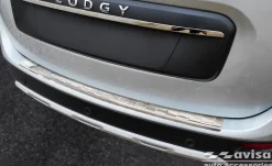 Lastskydd Rostfri Borstad Metall Dacia Lodgy 2012->