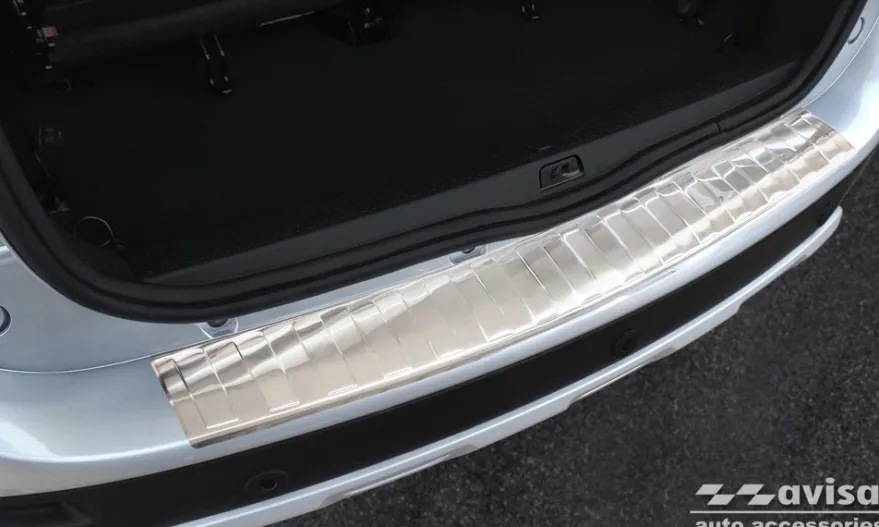 Lastskydd Rostfri Borstad Metall Dacia Lodgy 2012->