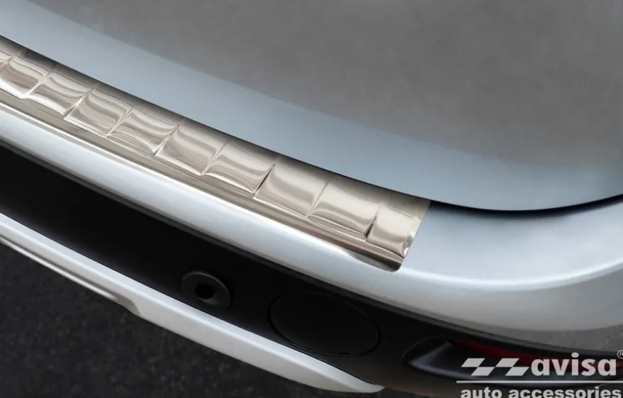 Lastskydd Rostfri Borstad Metall Dacia Lodgy 2012->