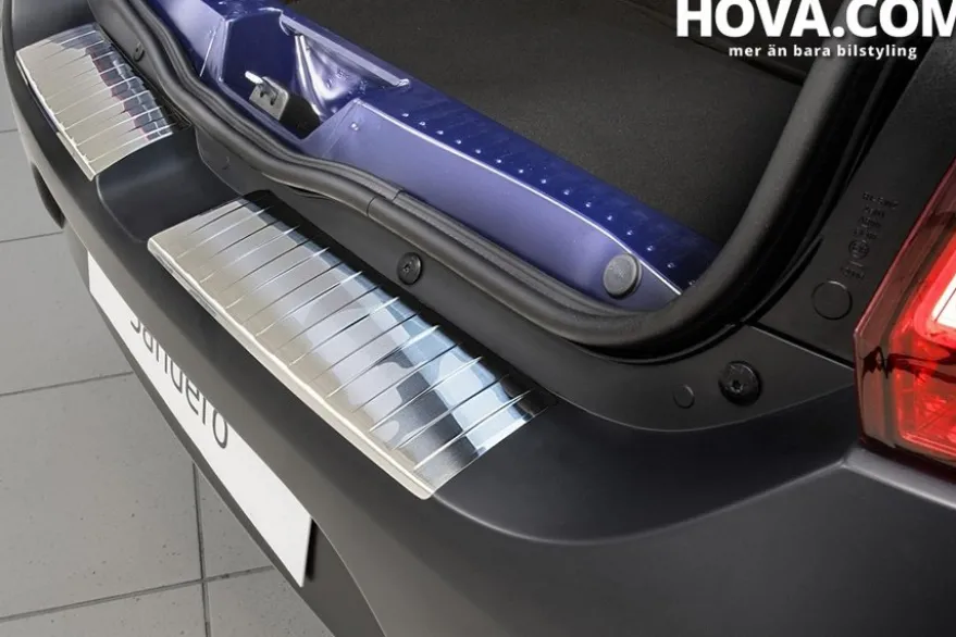 Lastskydd Rostfri Borstad Metall Dacia Sandero II Hatchback 2012-2019
