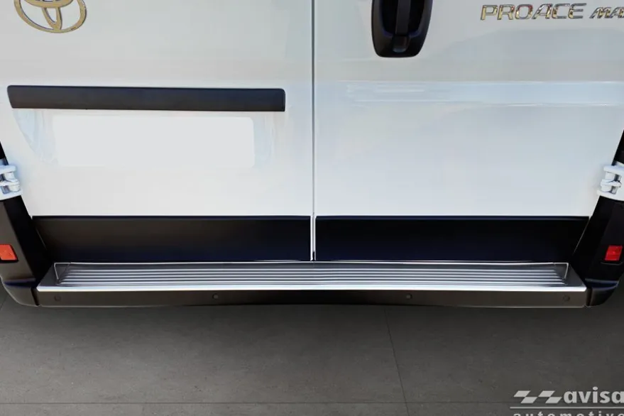 Lastskydd Rostfri Borstad metall Fiat Ducato, Opel Movano, Toyota Proace Max 2024->