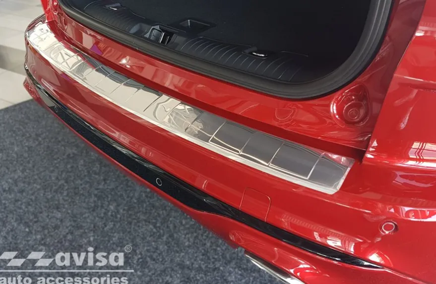 Lastskydd Rostfri Borstad Metall Ford Kuga III 2019->