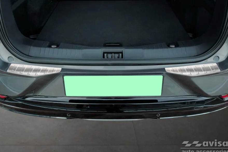Lastskydd Rostfri Borstad Metall Ford Mustang MACH-E 2020->