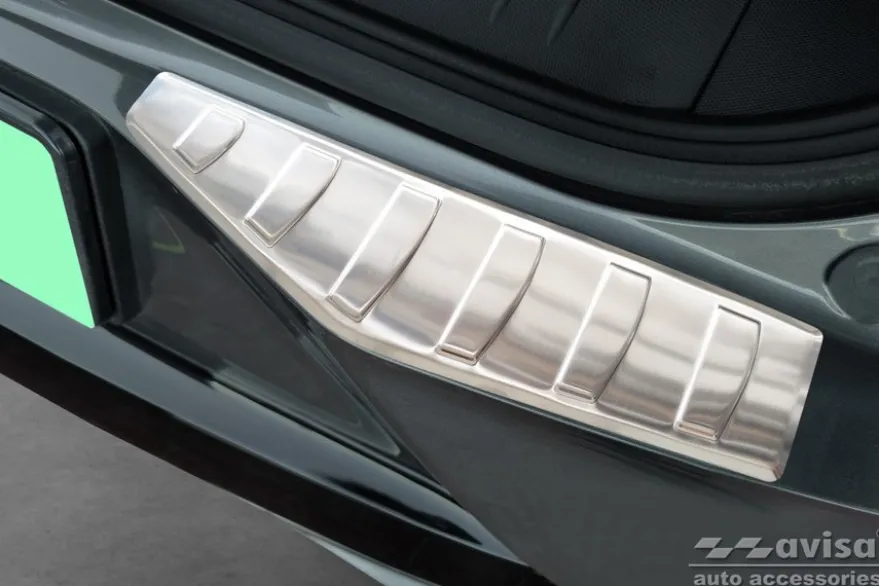 Lastskydd Rostfri Borstad Metall Ford Mustang MACH-E 2020->