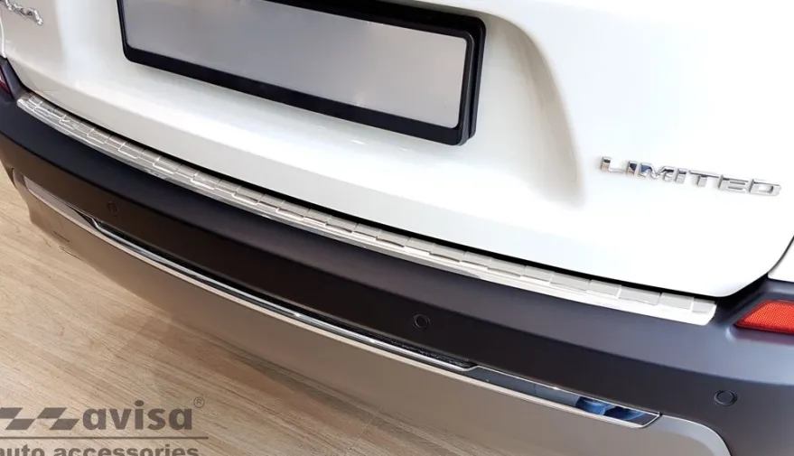Lastskydd Rostfri Borstad Metall Jeep Cherokee V Facelift 2018->